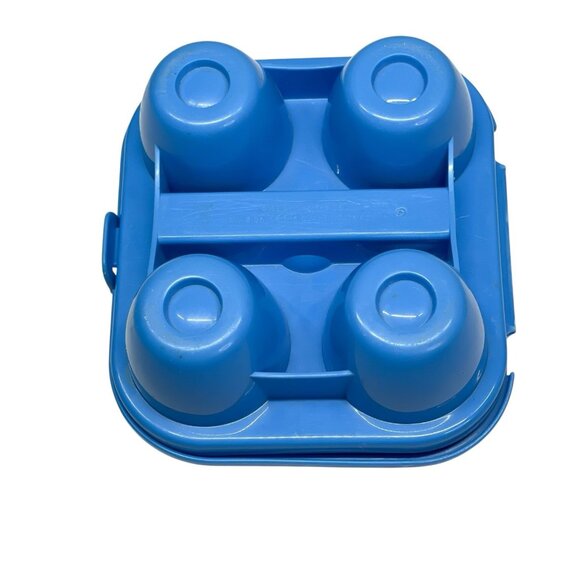 VTG 1987 Fisher Price Carton Of Grade A Eggs Bacon & Scrambled Eggs Play Food - Picture 6 of 8